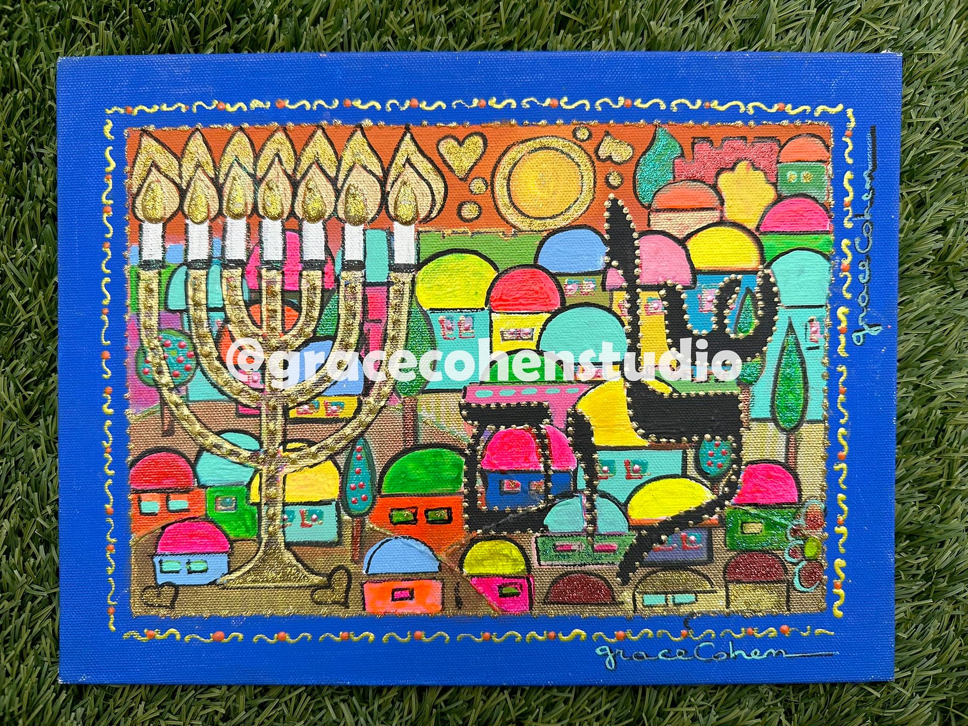 Jerusalem Journeys || Judaica Art Painting || Original Jewish Painting ...